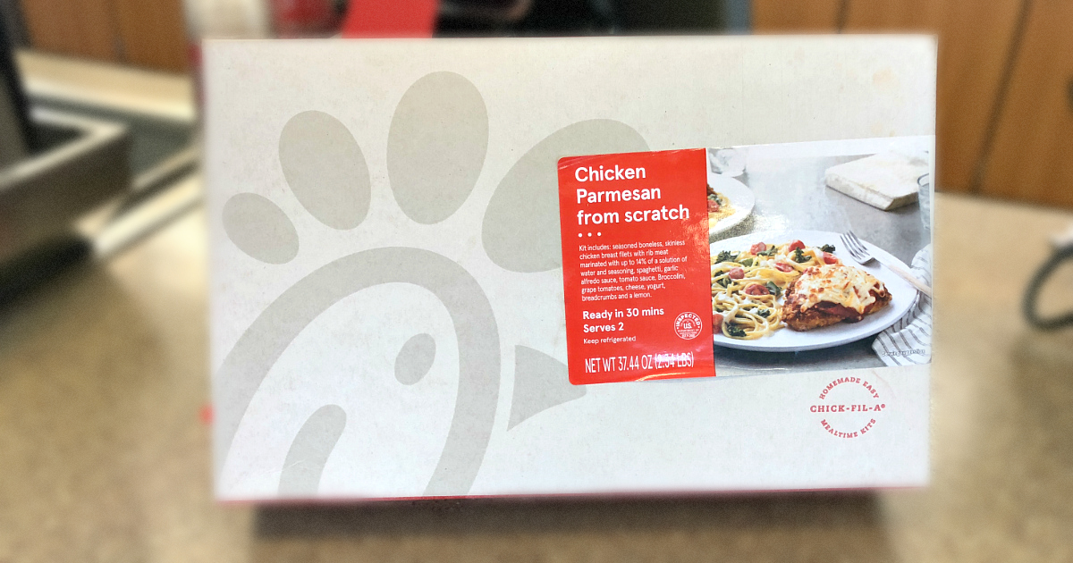 Chick-fil-a Meal Kits like this one are now available at participating locations.