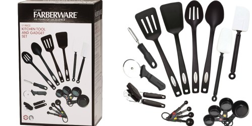 Farberware 17-Piece Kitchen Tool & Gadget Set Only $8.86