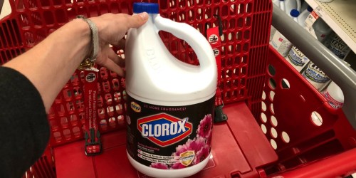 BIG Clorox Ultra-Scented Bleach 121oz Bottle Just $2.49 at Target