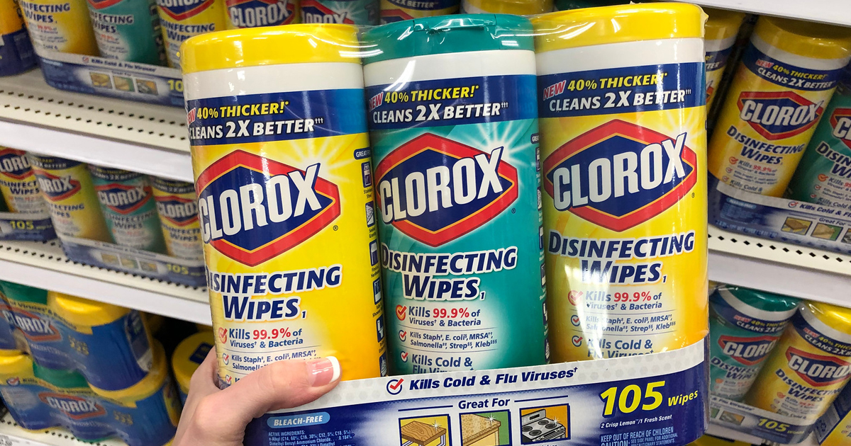 clorox disinfecting wipes
