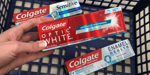 Three Colgate Toothpastes Only 74¢ After Walgreens Rewards & Cash Back ($15+ Value)