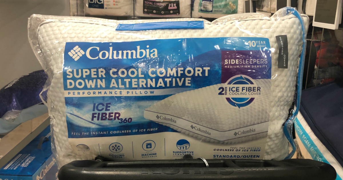 columbia super cool pillow