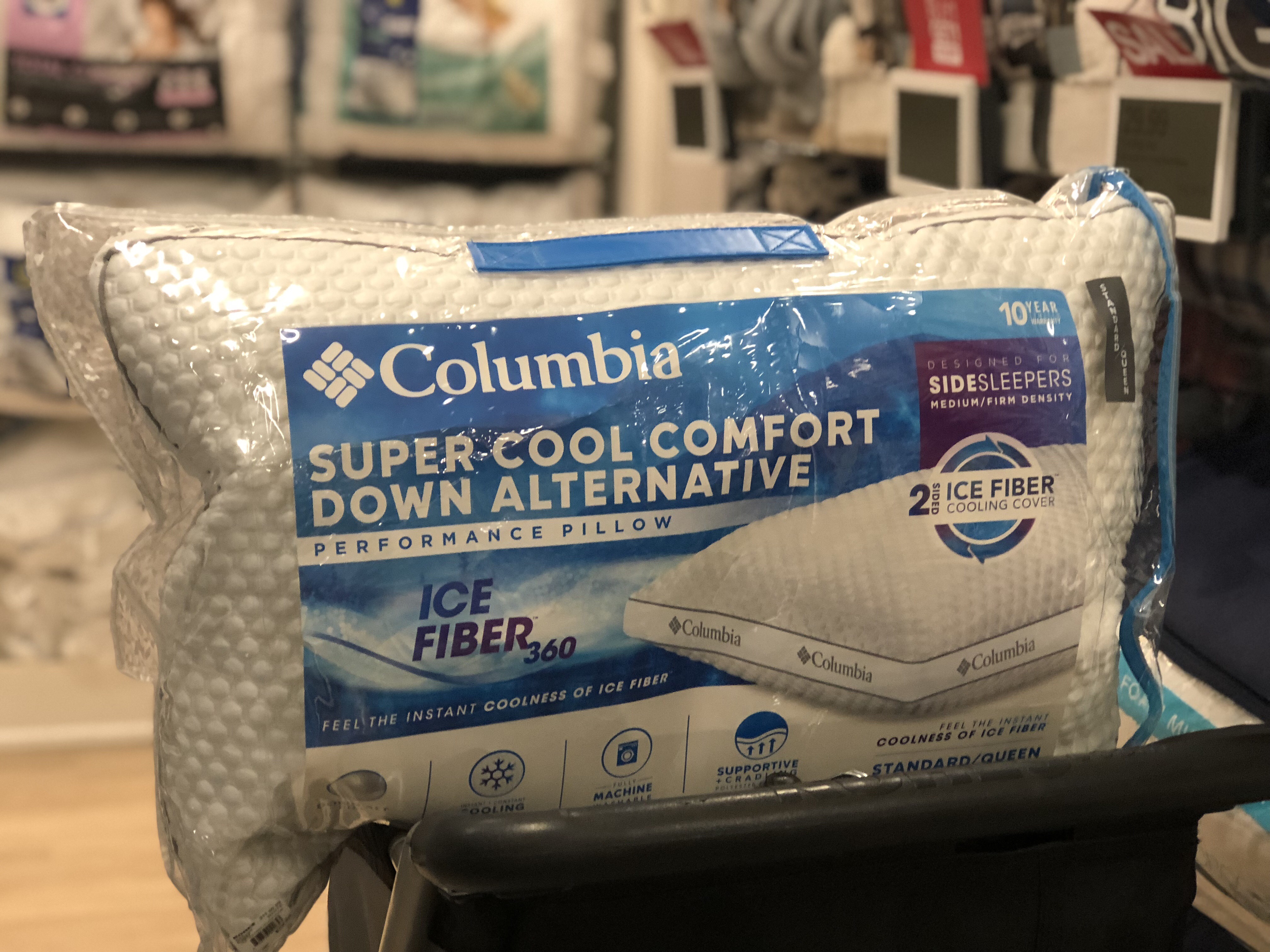 columbia ice fiber pillow king