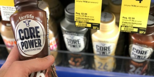 Core Power Protein Shakes Just $1.25 Each at Walgreens After Cash Back
