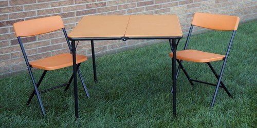 Amazon: Cosco 3-Piece Indoor/Outdoor Table and Chairs Set Only $44.22 Shipped (Regularly $90)