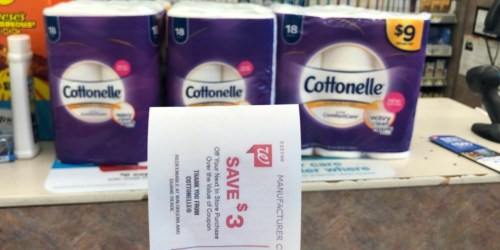 Cottonelle Bath Tissue 18 Rolls Only $4.62 After Walgreens Rewards