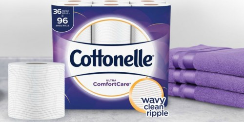 Amazon: Cottonelle Toilet Paper Family Size Rolls 36-Pack Just $18.79 Shipped