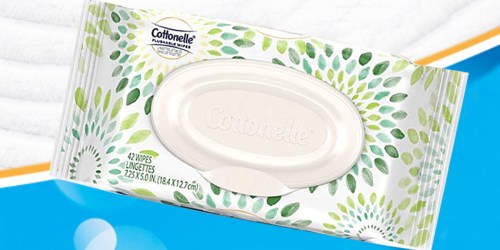 Amazon: SIX Cottonelle GentlePlus 42-Count Wipes Only $9.37 (Just $1.56 Each)