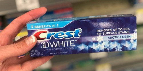 THREE Free Crest Toothpastes After Walgreens Rewards (Starting 8/12) – Just Use Your Phone