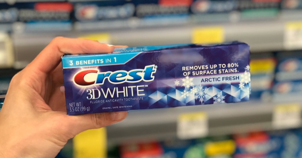 Crest 3D White Whitening Toothpaste