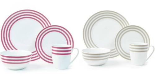 16-Piece Dinnerware Sets Just $16.99 (Regularly $40) at Walmart.com – Great for College