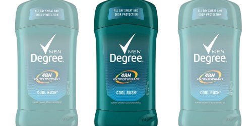 Amazon: Degree Men Antiperspirant 6-Pack Only $8.76 Shipped (Just $1.46 Each)