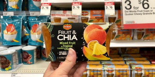 Del Monte Fruit Cups as Low as $1.25 at Target