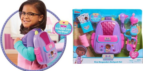 Doc McStuffins First Responders Backpack Set Only $9.72 (Regularly $20)