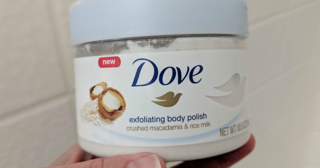 dove exfoliating body polish
