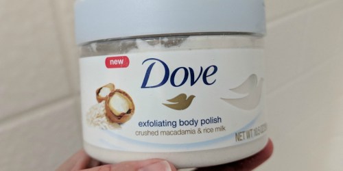 Up to 50% Off Dove Exfoliating Body Polish at CVS or Target