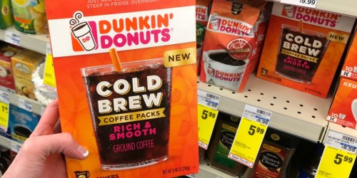 Dunkin’ Donuts Cold Brew Two-Pitcher Pack Only $3.74 After Cash Back at CVS