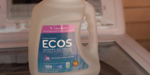 Two ECOS Laundry Detergent 100 oz Bottles Only $4.90 Each (Ships w/ $25 Amazon Order)