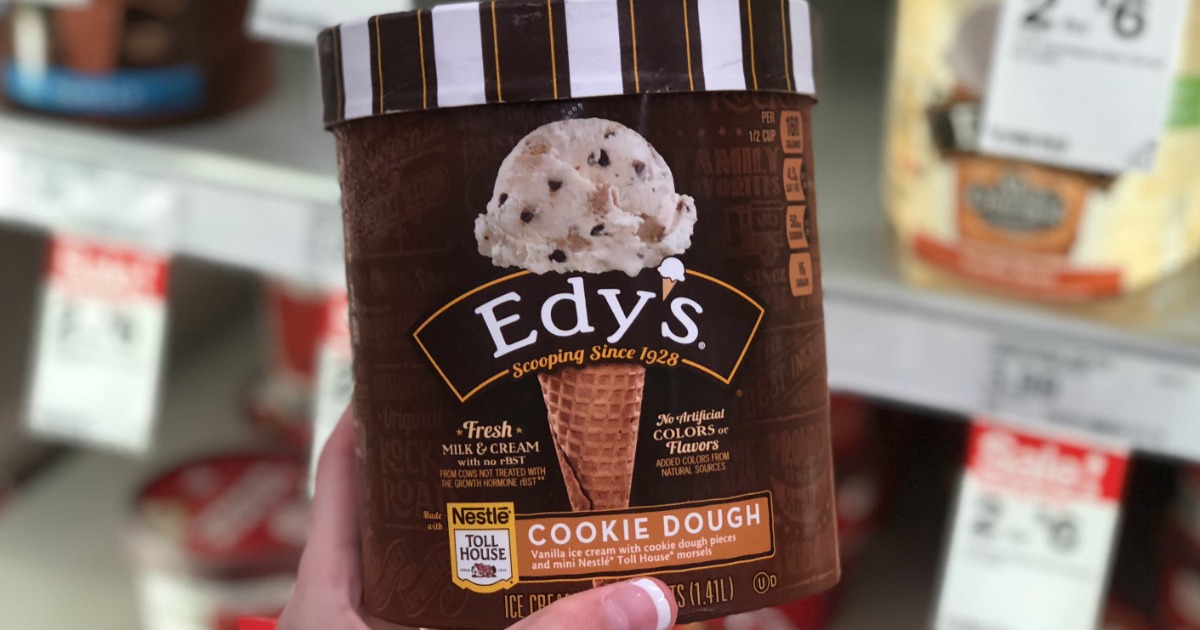 Edy's & Dreyer's Ice Cream or Outshine Bars Only 2.33 Each at Target