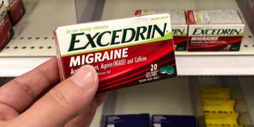 High Value $2/1 Excedrin Coupon = Migraine Pain Relief Only $1.84 at Target