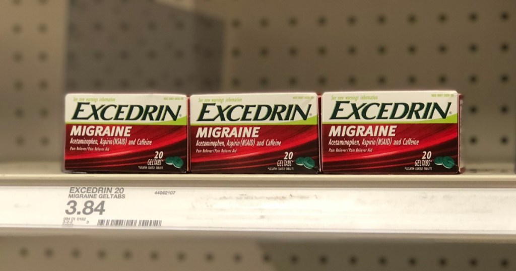 High Value 2/1 Excedrin Coupon = Migraine Pain Relief Only 1.84 at Target