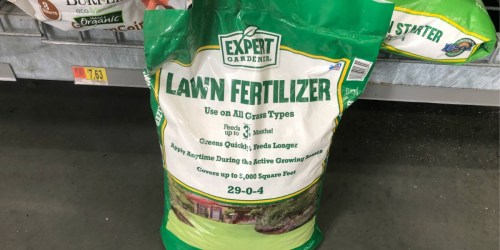 Expert Gardener Lawn Fertilizer 14lb Bag Just $5.23 at Walmart (Regularly $10) + More