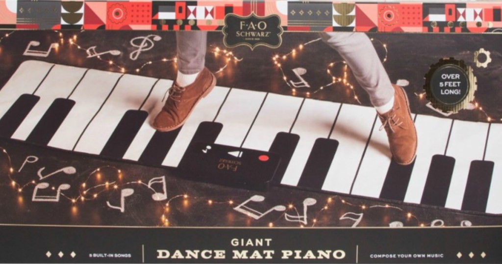 FAO Schwarz - Toy Piano Dance Mat XL2