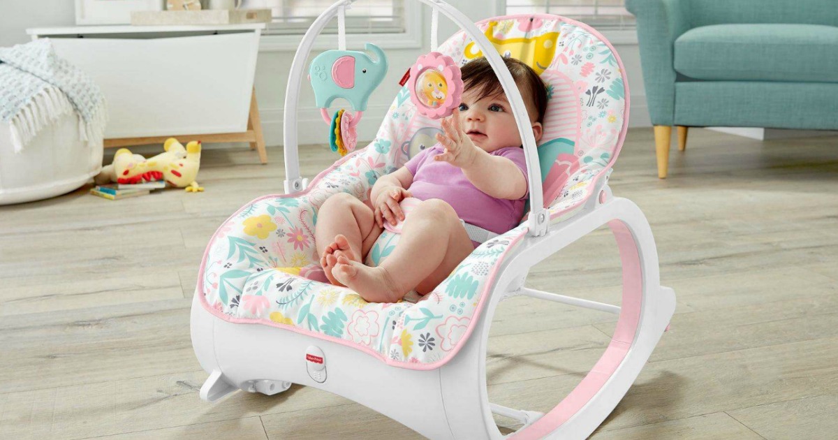 Fisher price infant 2025 to toddler rocker pink