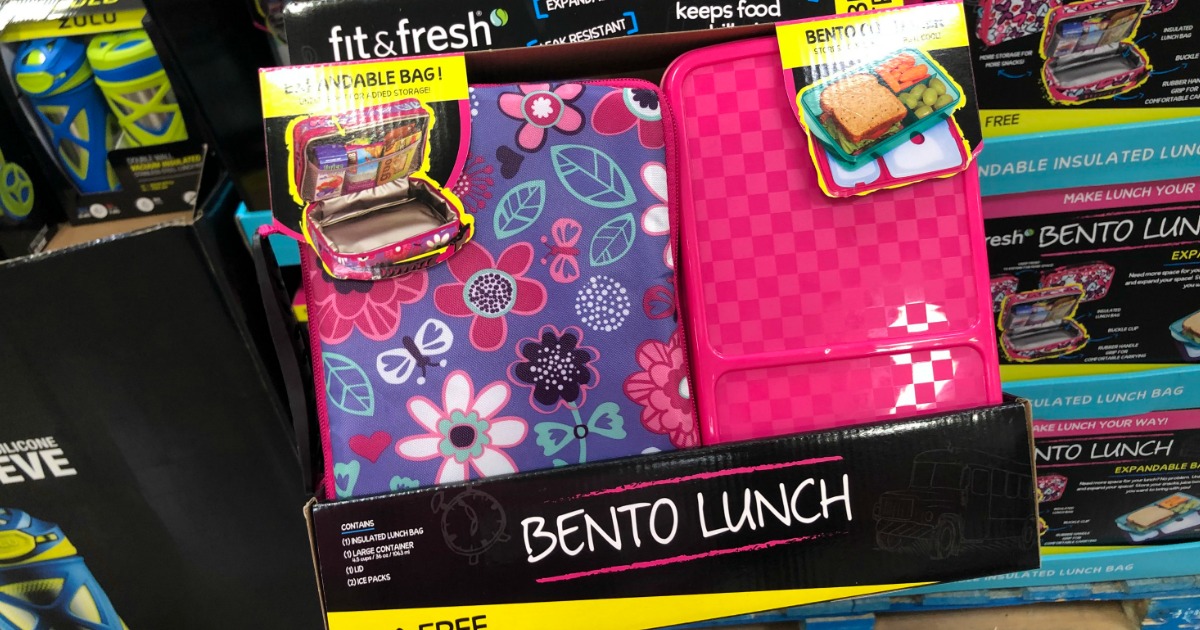 fit and fresh expandable lunch box