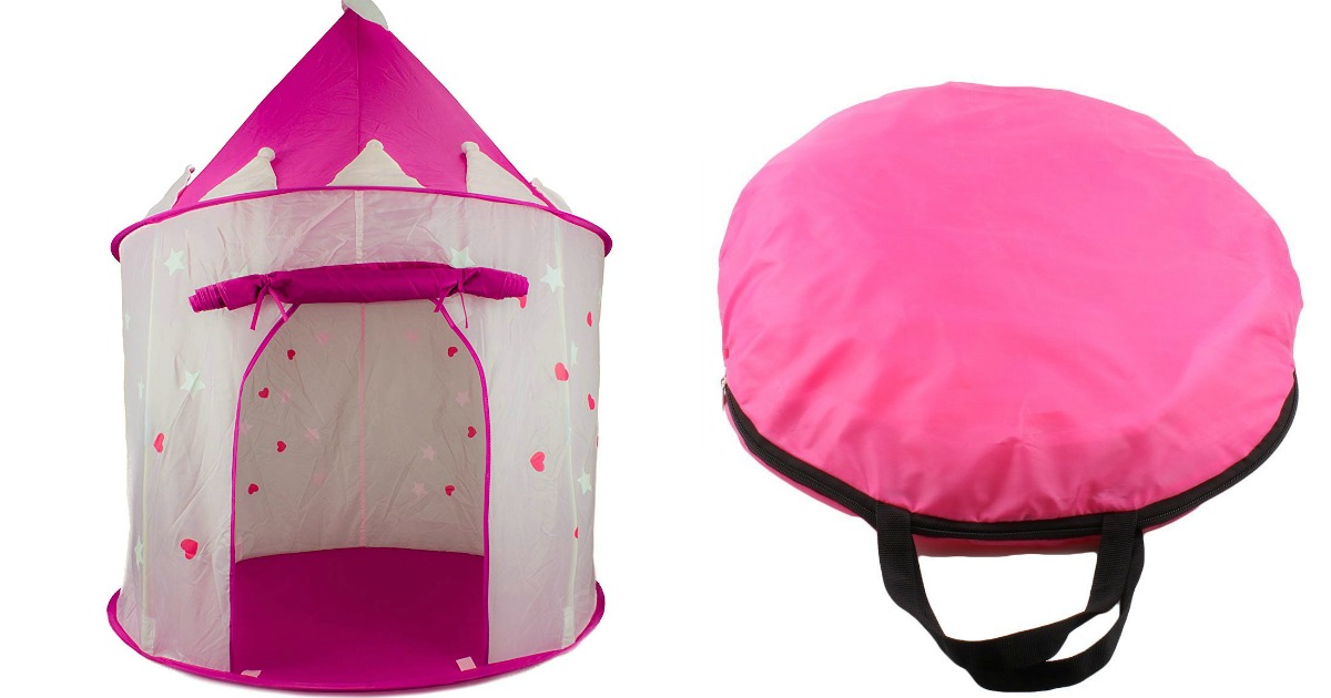 Amazon: Princess Castle Play Tent w/ Glow in the Dark Stars Only $14.99 ...