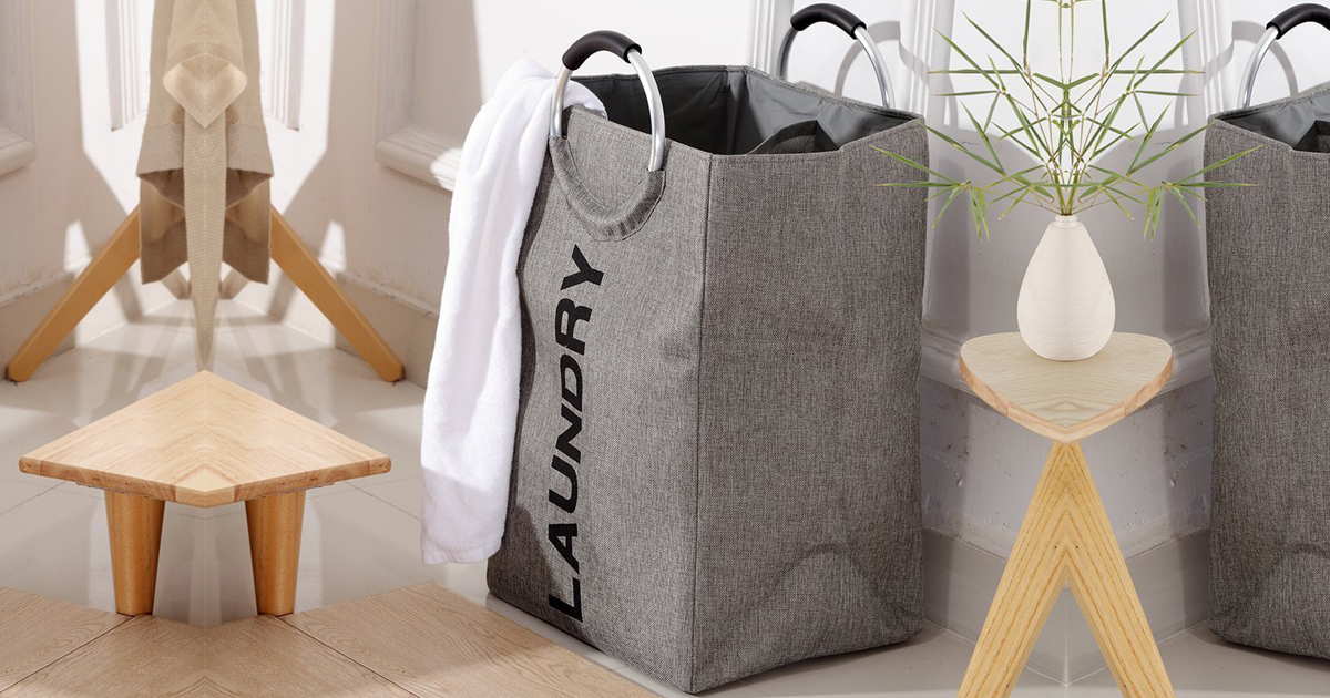 Amazon Double Laundry Hamper Only 6.99 (Great for College Students