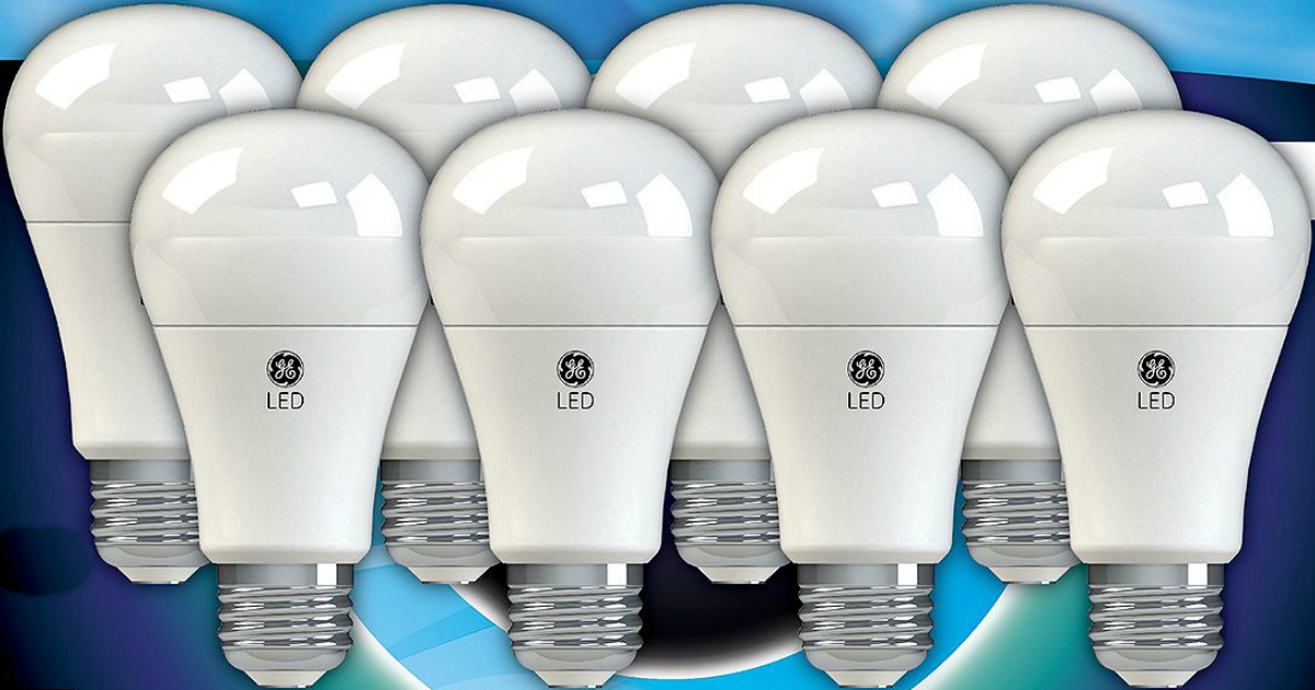 Sam's Club GE LED Lightbulbs 8Pack Only 9.98 w/ Free InStore Pickup
