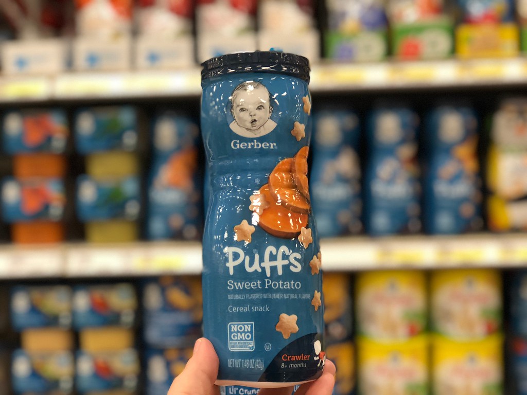 gerber sweet potato puffs