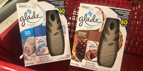 Glade Automatic Spray Starter Kits Only $4.49 Or Less at Target (Regularly $10)
