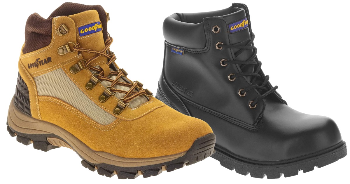 Goodyear Men's Work Boots as Low as $16 (Regularly $40+)