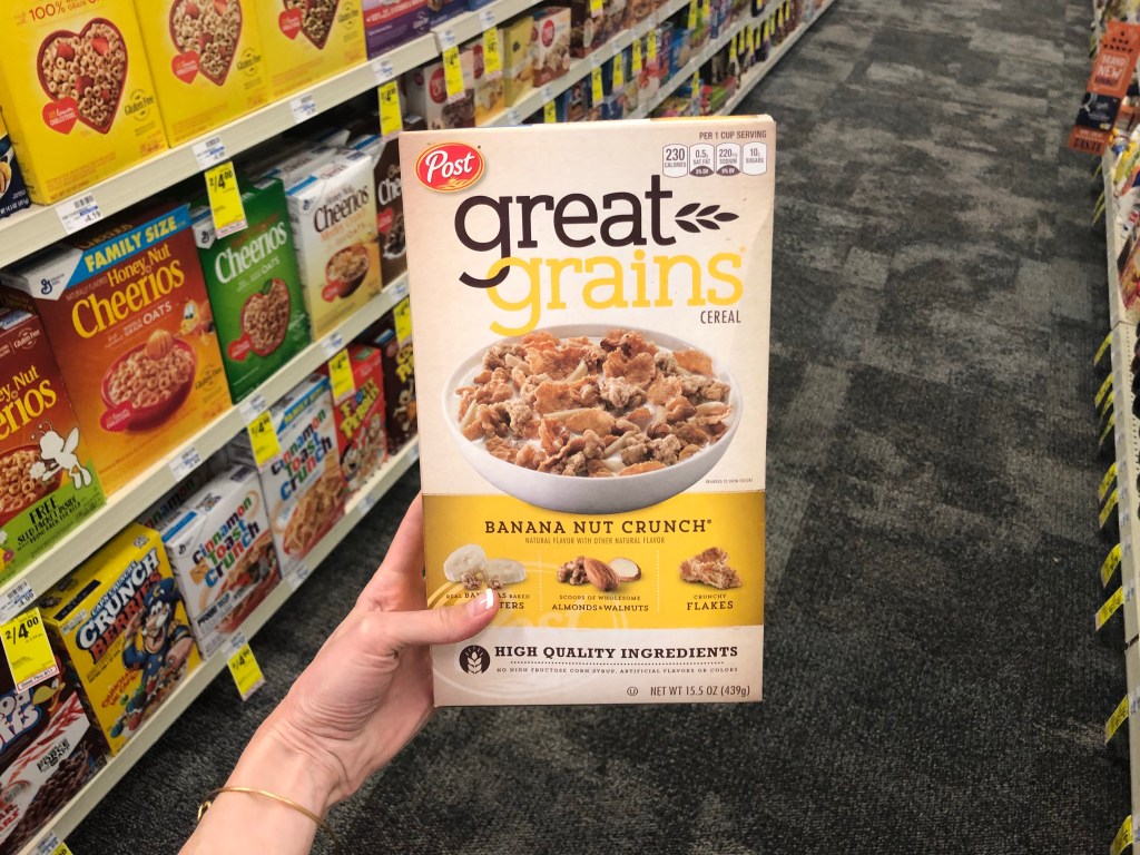 Post Great Grains Cereal Only $1.49 at CVS (Starting 8/12)