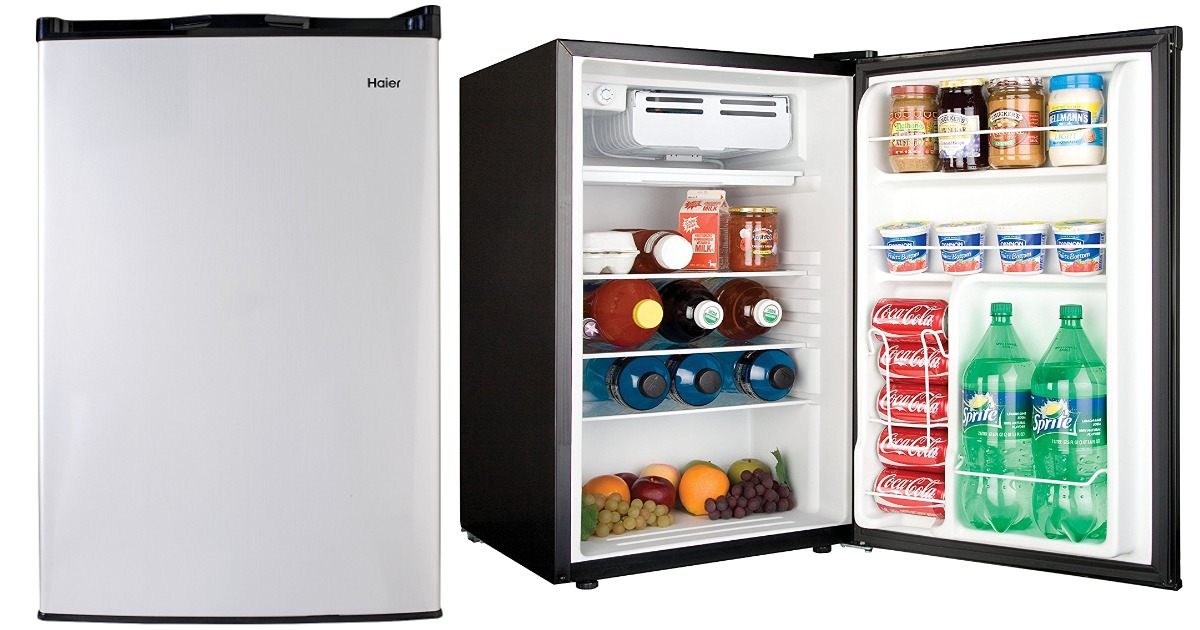 haier mini fridge 4.5 cubic feet