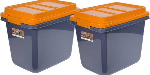 Hefty Heavy Duty 32-Quart Latch Storage Box Only $5.83