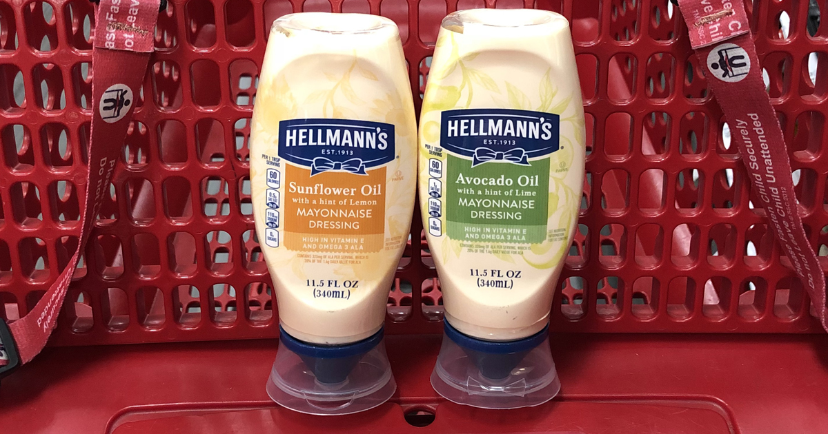 Over 50% Off Hellmann's Alternative Oils Mayo at Target (Just Use Your ...