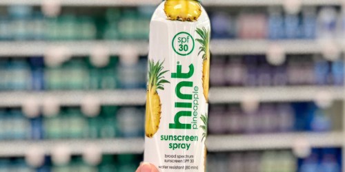 30% Off hint Fruit Scented Sunscreen Spray at Target