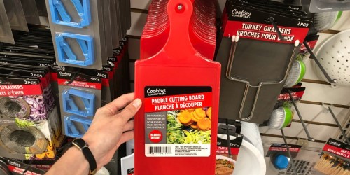 Paddle Cutting Boards & Chopping Mat 2-Pack Just $1 Each at Dollar Tree (Great Reviews)