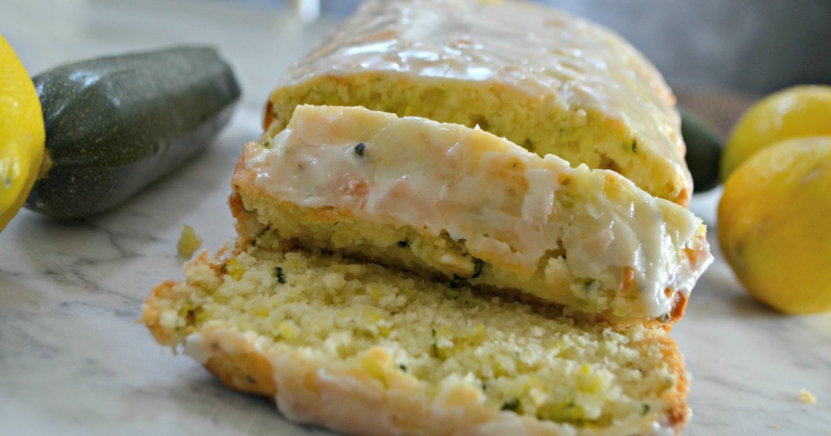 This Lemon Zucchini Loaf is Light, Luscious, and Lovely Hip2Save