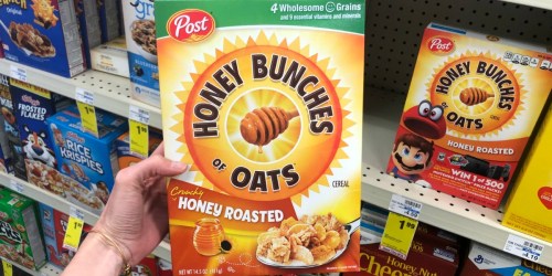 Honey Bunches of Oats Just $1.54 After Cash Back at CVS