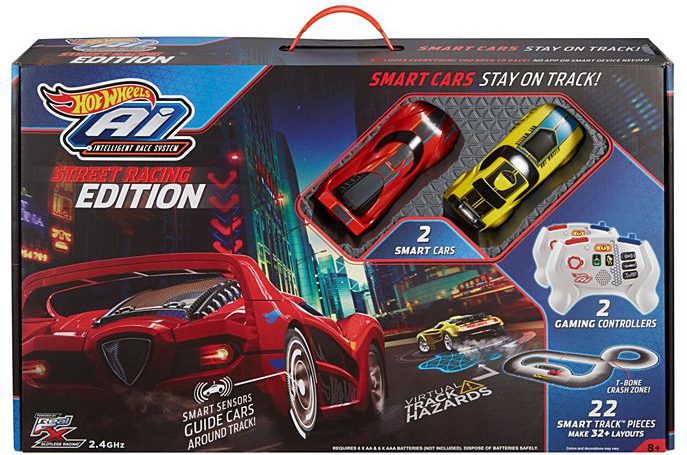 hot wheels ai street racing track set