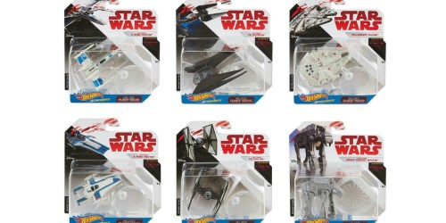 Hot Wheels Star Wars Starships 6-Pack ONLY $5.57 (Regularly $30) – Ships w/ $25 Amazon Order