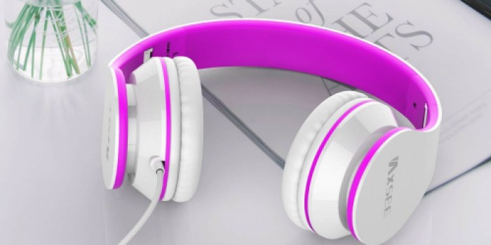 Amazon: Foldable Wired Headphones Only $9.99