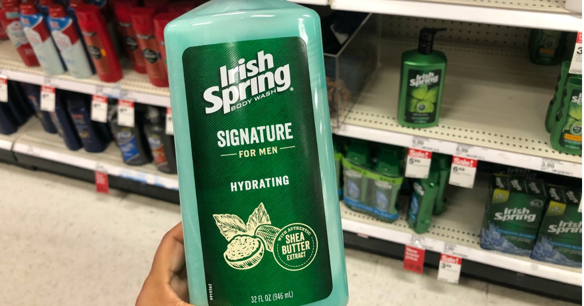 Irish Spring Signature Body Wash HUGE 32oz Bottle Only 4