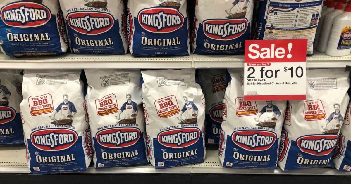 Two Kingsford Charcoal Briquettes 15.4 Pound Bags Just $10 At Target ...