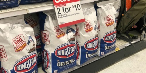 Two Kingsford Charcoal Briquettes 15.4 Pound Bags Just $10 at Target (Only $5 Each)