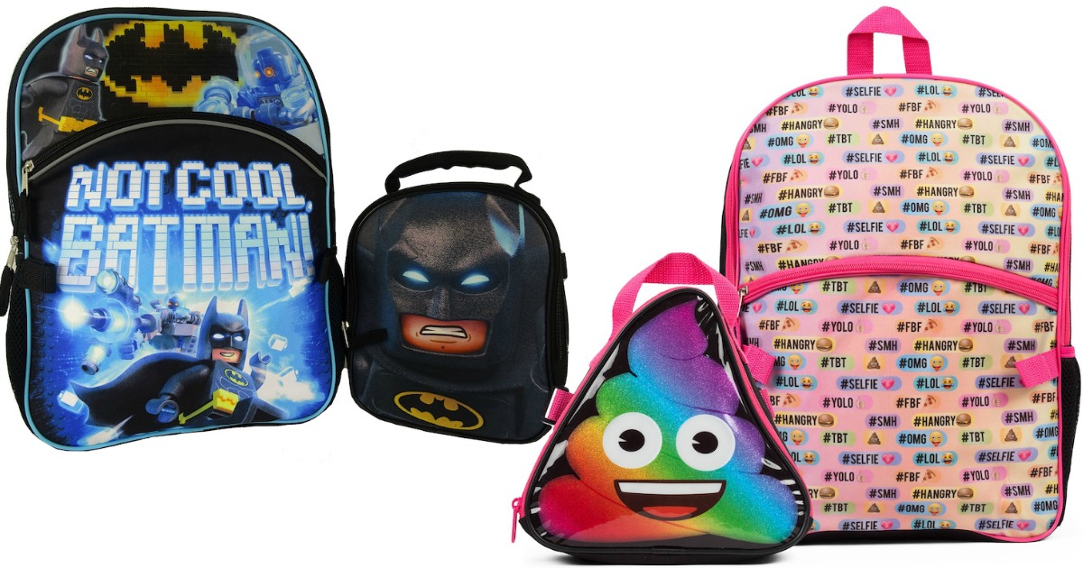 Kohl’s Cardholders Kids Backpack & Lunch Box Sets as Low as 8.39
